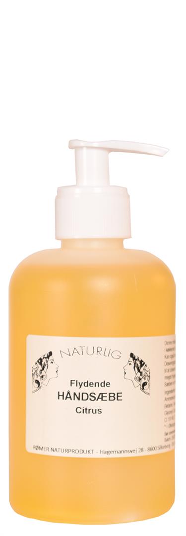 Håndsæbe med Citrus m/pumpe